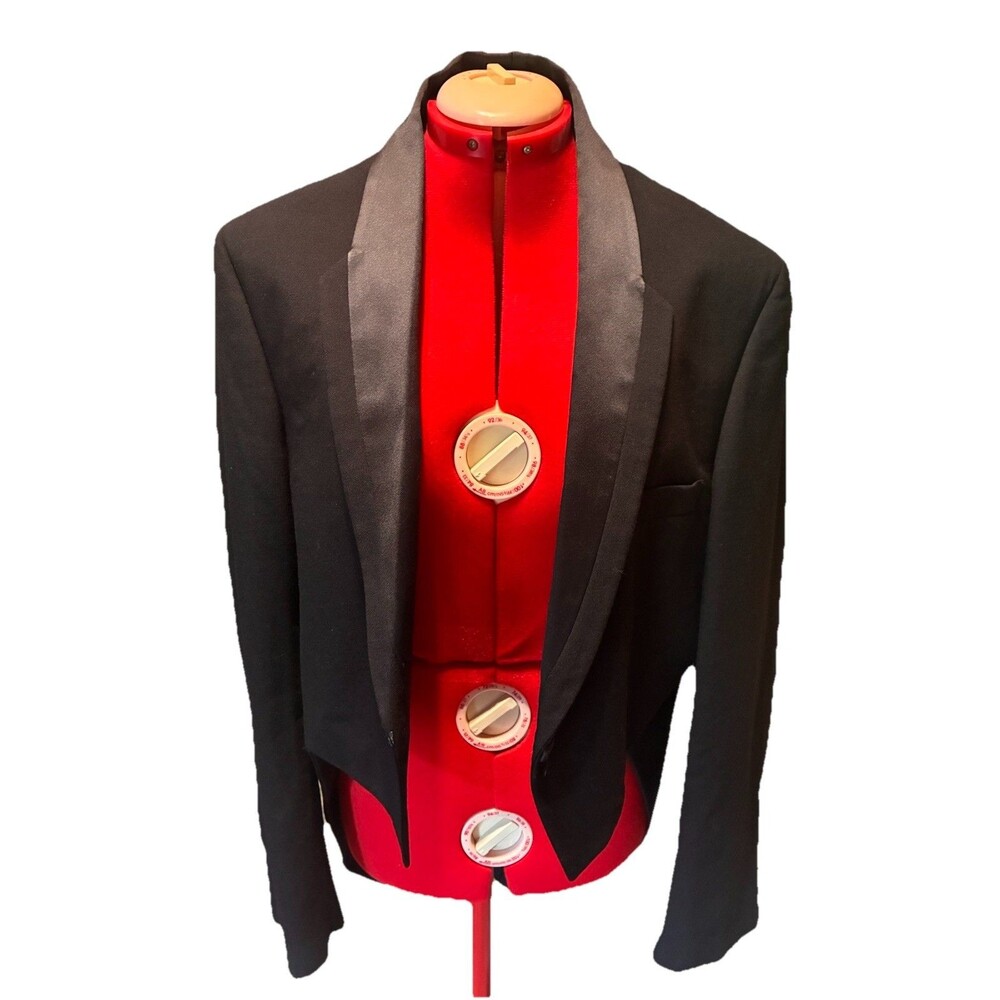 Christian Dior Monsieur Tuxedo Jacket Tailcoat Men’s 41S Black